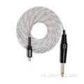 Alambre de gancho RCA de silicona suave OEM al cable de dos colores